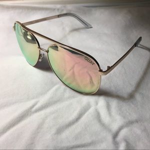 Quay Australia Vivienne Aviator Sunglasses